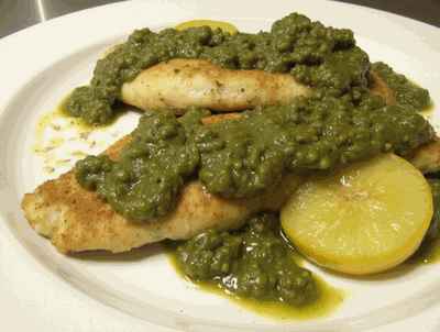 Green pepper sauce